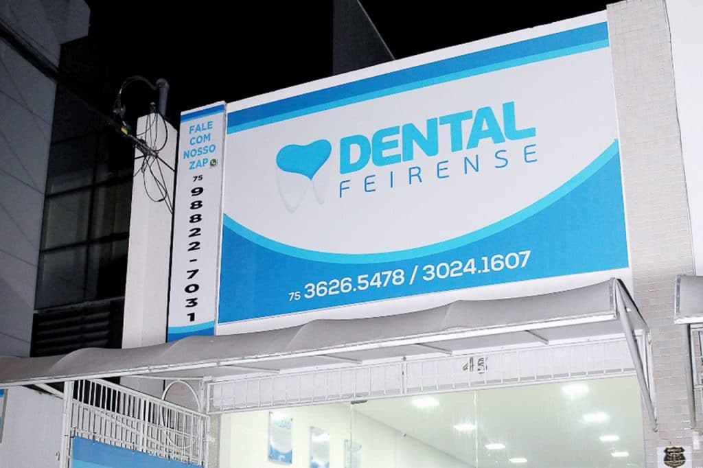 Fachada da Dental Feirense em Feira de Santana